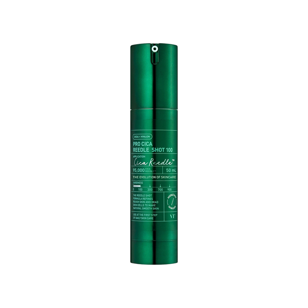 VT COSMETIC Pro Cica Reedle Shot Бустер-сыворотка с микроиглами для чувствительной кожи 100ml