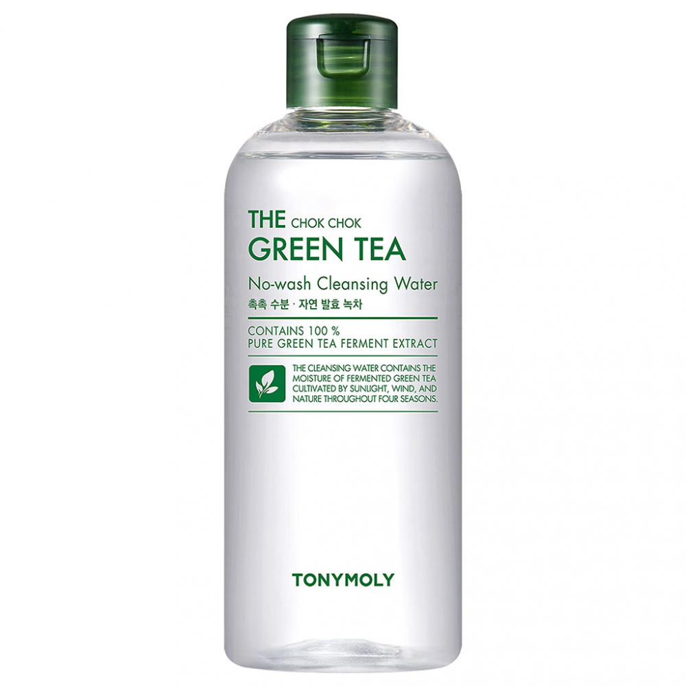 Очищающая вода Tony Moly The Chok Chok Green Tea Cleansing Water 300ml