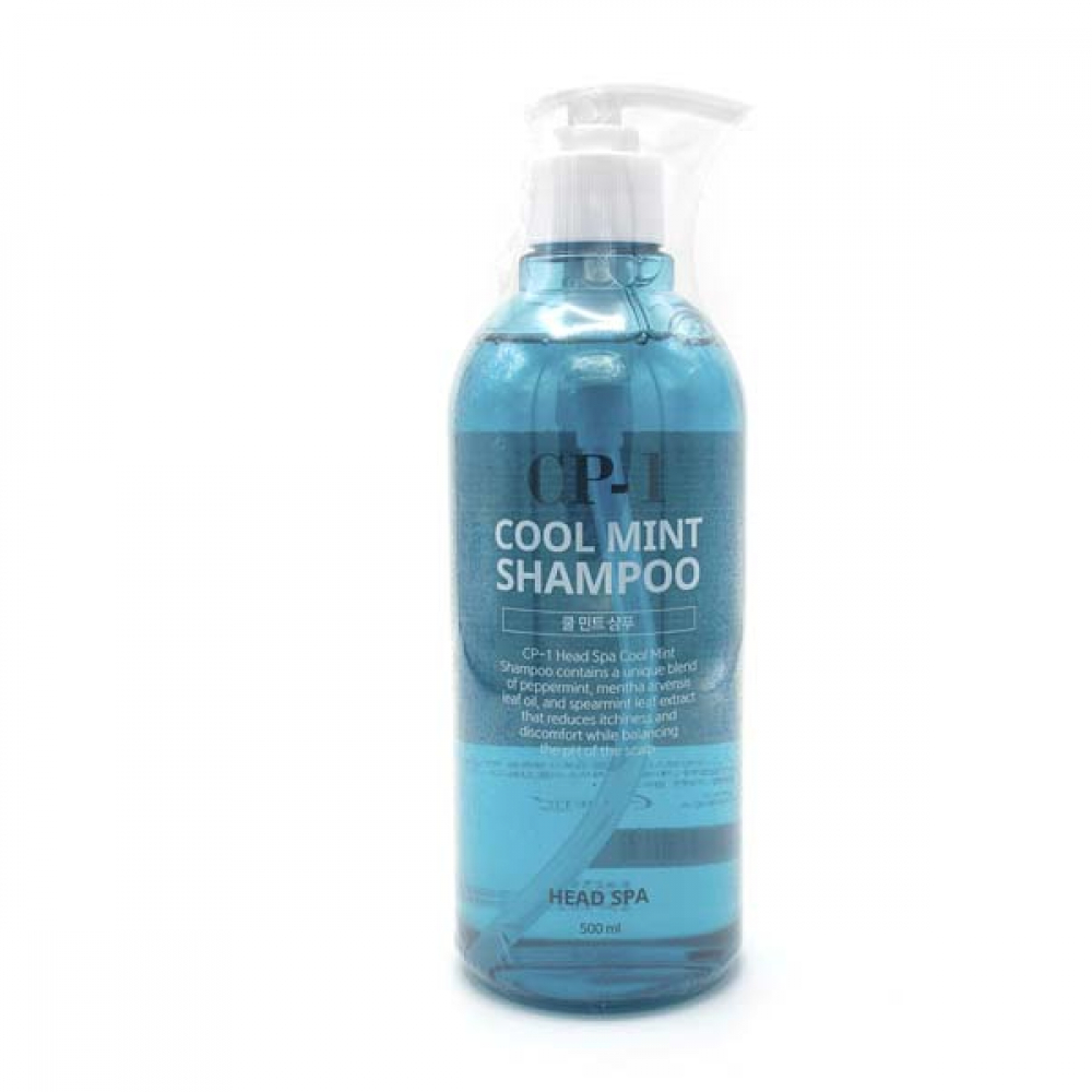 Охлаждающий шампунь для волос с ментолом Esthetic House CP-1 Head Spa Cool Mint Shampoo 500ml