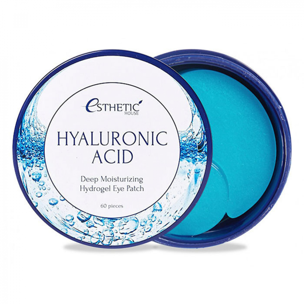 Патчи гидрогелевые с гиалуроновой кислотой Esthetic House Hyaluronic Acid Hydrogel Eye Patch 60 pieces