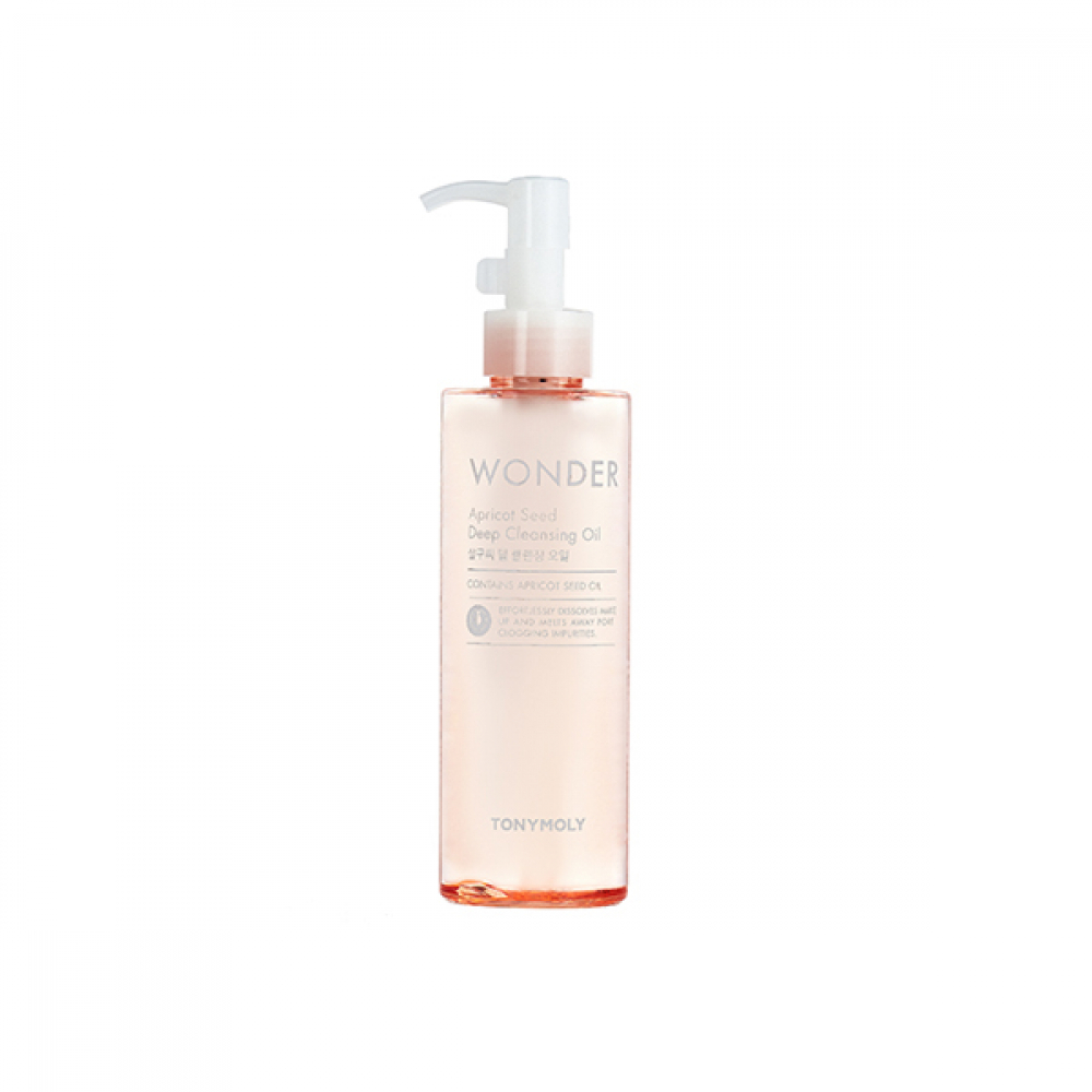 Гидрофильное масло с экстрактом абрикосовых косточек TonyMoly Wonder Apricot Deep Cleansing Oil 190ml