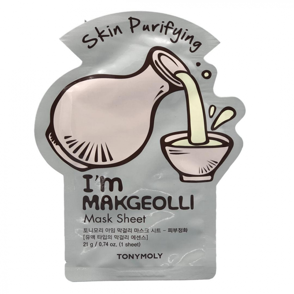 Маска для лица тканевая TonyMoly I'm Makgeolli Mask Sheet 21ml
