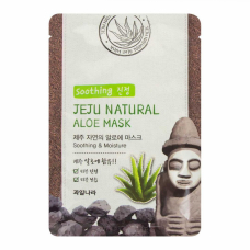 Маска для лица увлажняющая WELCOS Jeju Nature's Aloe Mask 20ml