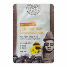 Маска на тканевой основе для лица питательная WELCOS Jeju Nature's Canola Honey Mask 20ml