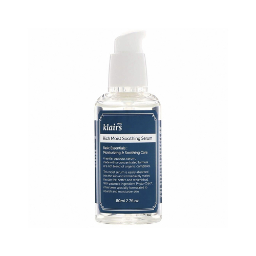 DEAR, KLAIRS Rich Moist Soothing Serum Сыворотка для лица глубокоувлажняющая 80ml