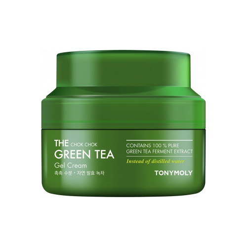 TonyMoly The Chok Chok Green Tea Gel Cream Увлажняющий гель-крем с экстрактом зелёного чая 4g