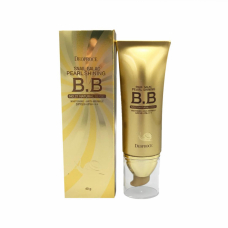 Крем ББ сияющий с муцином улитки Deoproce Snail Galac Pearl Shining  BB cream N21