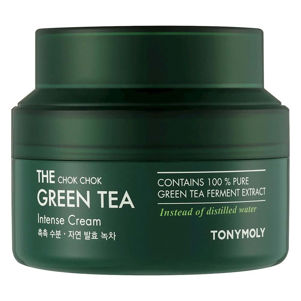 Увлажняющий крем для лица с экстрактом зеленого чая TonyMoly The Chok Chok Green Tea Intense Cream 60ml