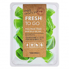 Тканевая маска для лица с экстрактом алое Tony Moly Fresh To Go Aloe Mask Sheet 20g