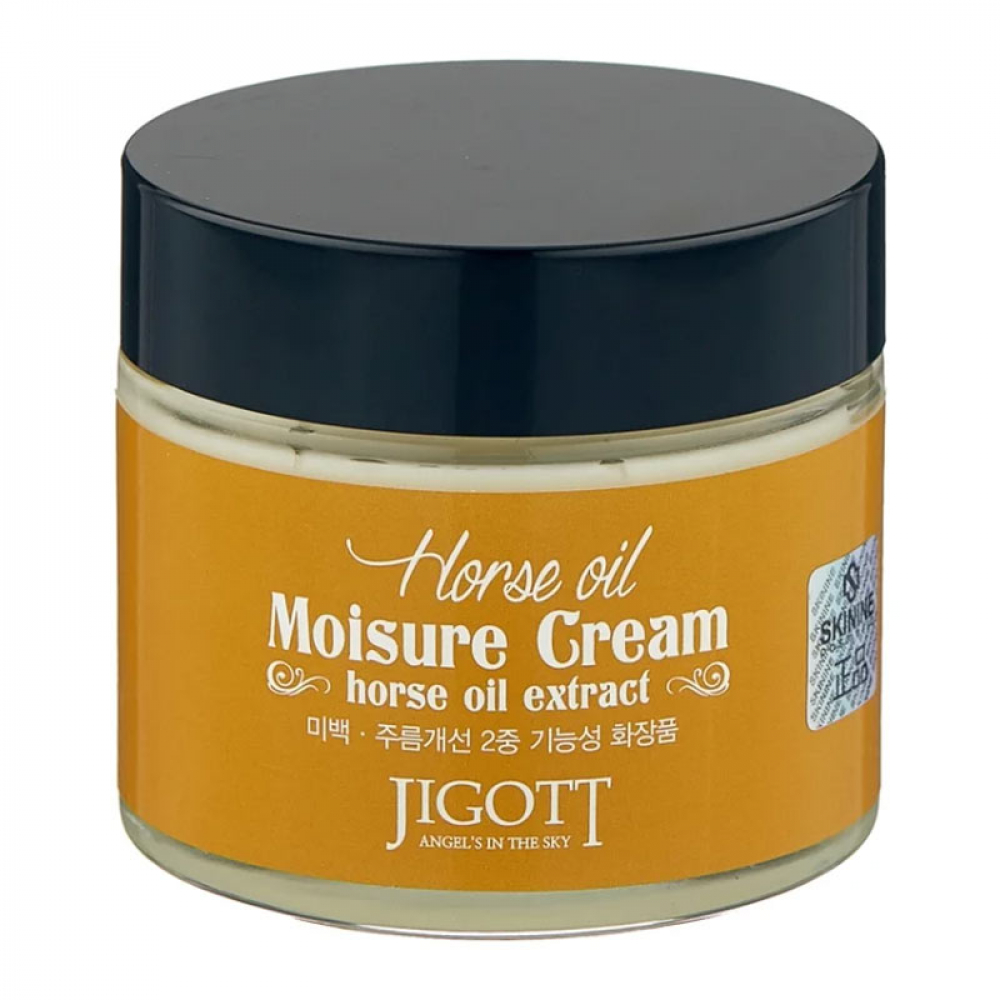 Увлажняющий крем с лошадиным жиром Jigott Horse Oil Moisture Cream 70ml