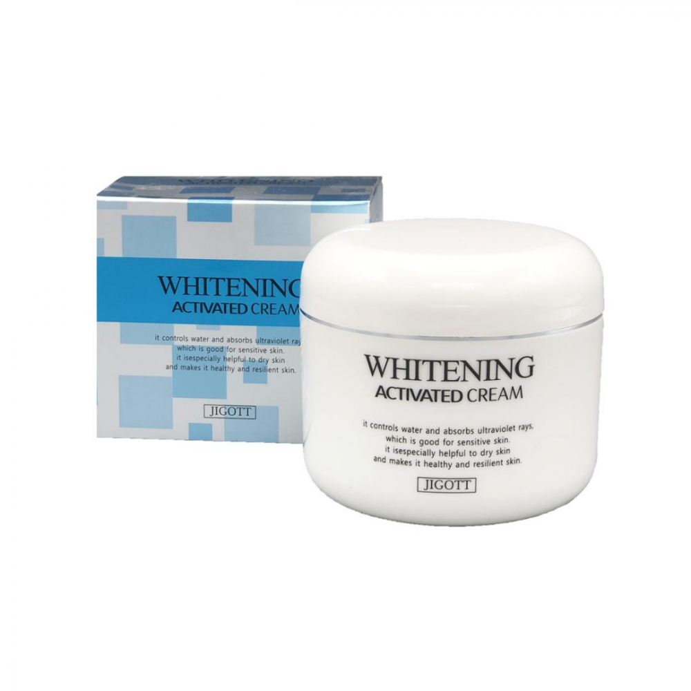 Осветляющий крем Jigott Whitening Activated Cream 100g