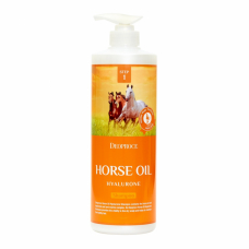 Шампунь для волос с гиалуроновой кислотой и лошадиным жиром Deoproce Horse Oil Hyalurone Shampoo 1000ml