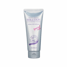 Пенка для лица с маслом норки Deoproce Natural Perfect Solution Cleansing Foam Mink Oil 170g