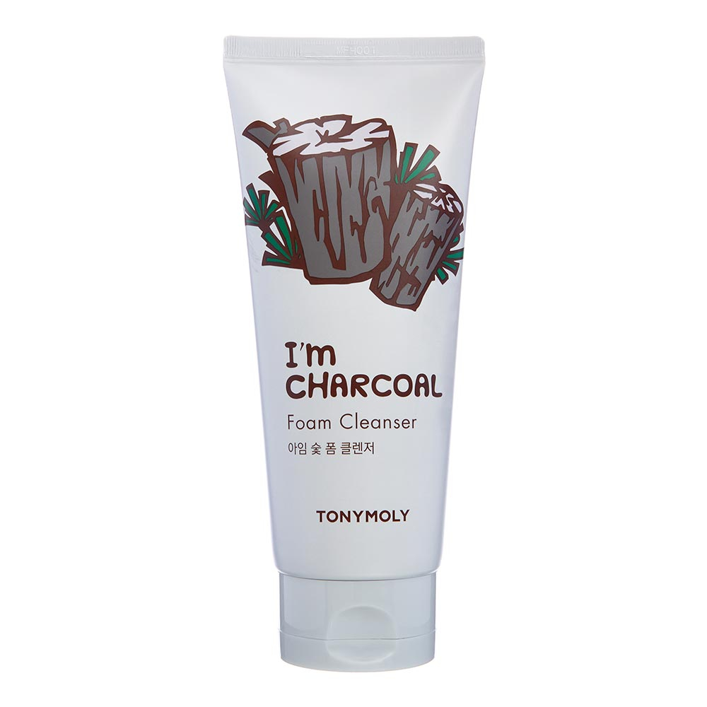 TonyMoly I'm Charcoal Foam Cleanser Пенка для умывания с древесным углём 180ml