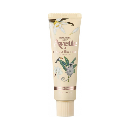 TonyMoly Avette Botanic Relief Amber Vanilla Perfume Hand Butter Парфюмированное масло для рук с ароматом амбры и ванили 144ml
