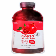 Тканевая маска с экстрактом граната A'Pieu Fruit Vinegar Sheet Mask Pomegranate 20g