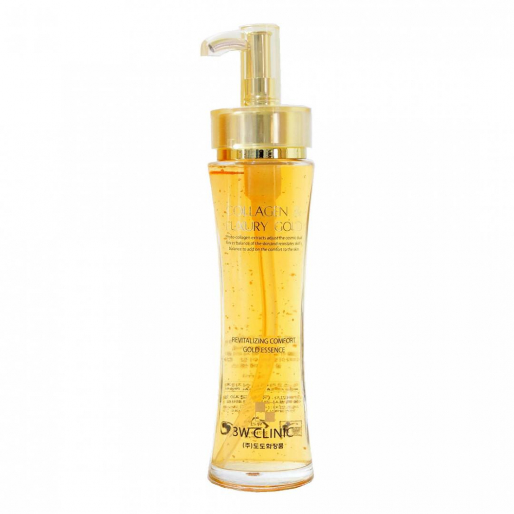 Эссенция для лица с коллагеном и золотом 3W Clinic Collagen &amp; Luxury Gold Revitalizing Comfort Gold Essence 150ml