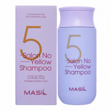Тонирующий шампунь для осветленных волос Masil 5 Salon No Yellow Shampoo 150ml