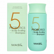 Глубоко очищающий шампунь с пробиотиками Masil 5 Probiotics Scalp Scaling Shampoo 150ml