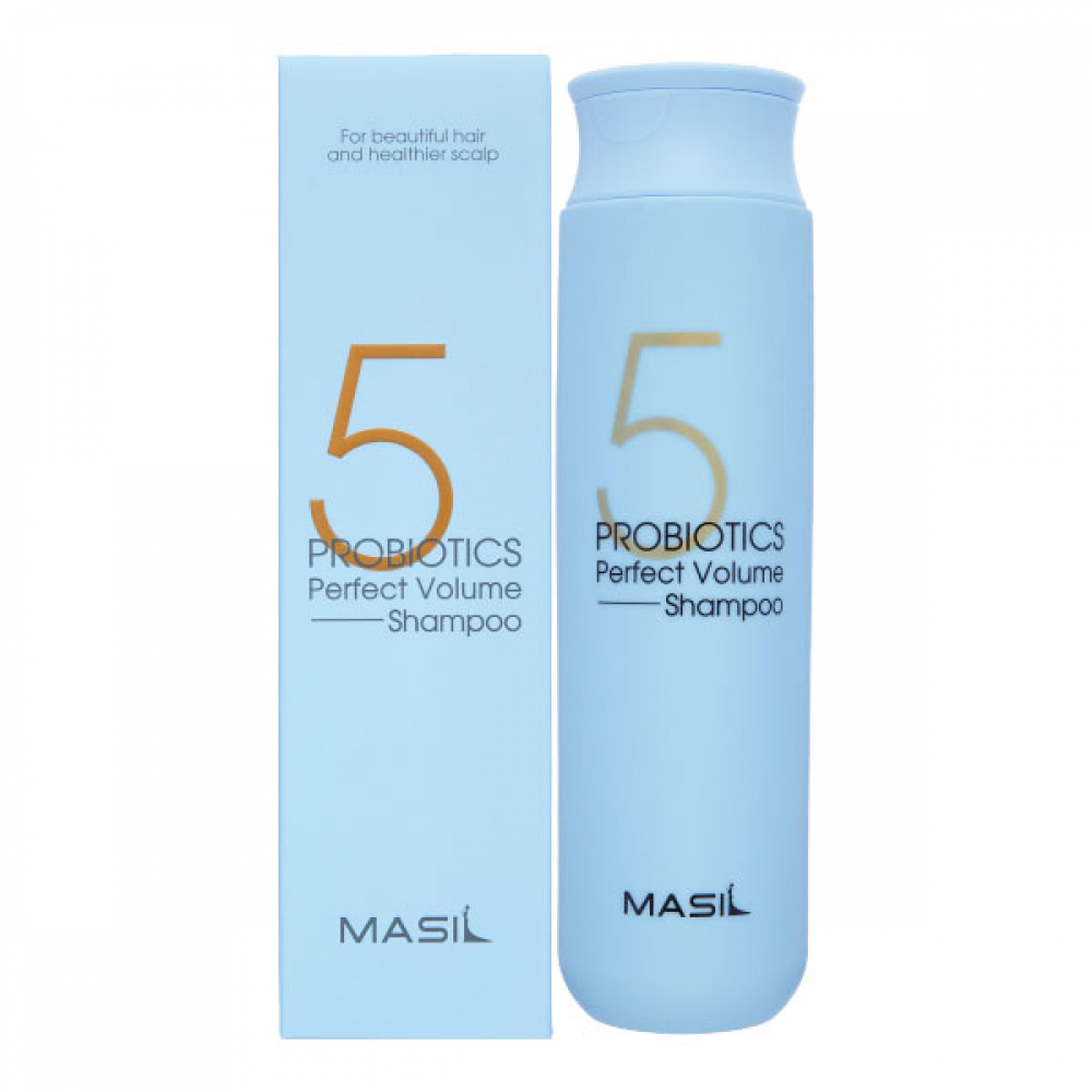 Masil 5 Probiotics Perfect Volume Shampoo Шампунь для увеличения объема волос с пробиотиками 300ml