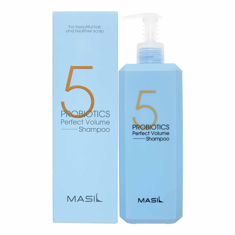 Masil 5 Probiotics Perfect Volume Shampoo Шампунь для увеличения объема волос с пробиотиками 500ml
