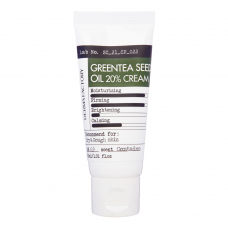 Крем для лица с маслом семян зеленого чая Derma Factory Green Tea Seed Oil 20% Cream 30ml