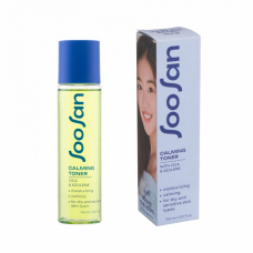 Успокаивающий тонер с центеллой и азуленом SOOSAN Calming Toner with Cica &amp; Azulen 150ml