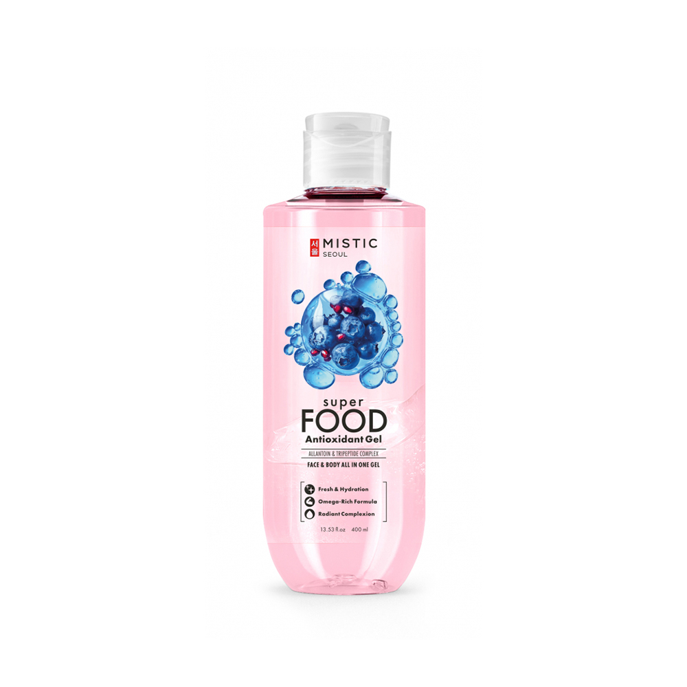 Mistic Super Food Antioxidant Gel Антиоксидантный Гель "Суперфуд" с аллантоином и трипептидным комплексом 400ml