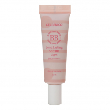 Стойкий ВВ крем с эффектом сияния, натуральный Celranico Long Lasting Soft Bb Light SPF30/PA+++ 20ml
