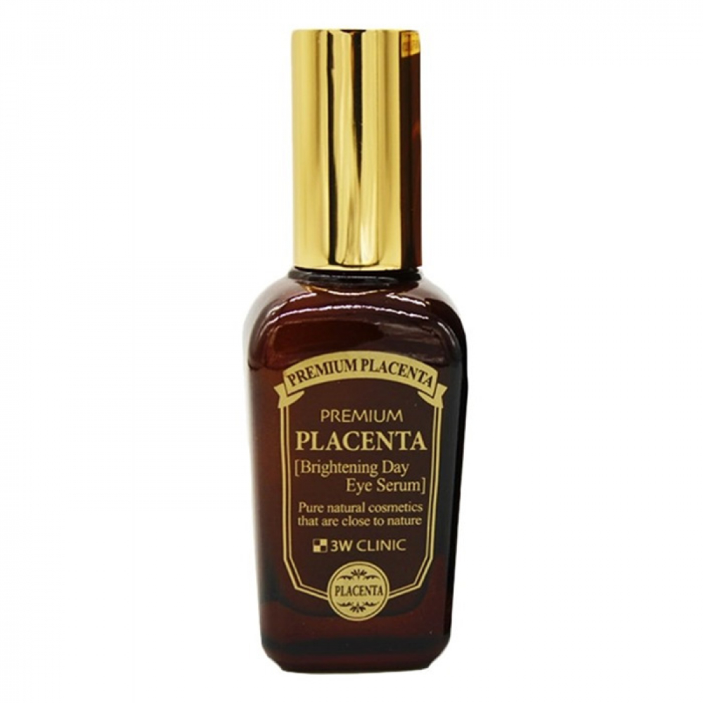 Увлажняющая сыворотка для области вокруг глаз 3W CLINIC Premium Placenta Brightening Day Eye Serum 50ml