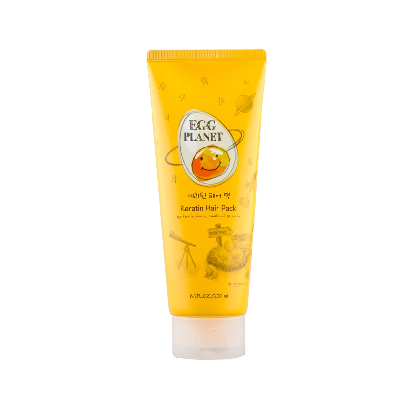 DOORI Egg Planet Keratin Hair Pack Маска для волос с кератином 200ml