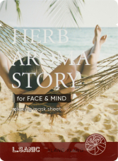 L.Sanic Herb Aroma Story Ylang Ylang Relaxing Mask Sheet Тканевая маска с экстрактом цветков иланг-иланга и эффектом ароматерапии 25мл