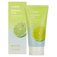 L.Sanic Delicious Lime Soft Cleansing Foam Очищающая пенка для умывания с экстрактом лайма 150ml