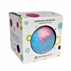 MI PASSION Бомбочка Шар с игрушкой "Ананас и Лайм" в коробочке (1 piece) 130g