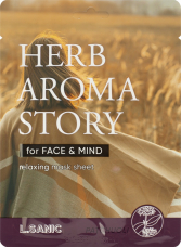 L.Sanic Herb Aroma Story Patchouli Relaxing Mask Sheet Тканевая маска с экстрактом пачули и эффектом ароматерапии 25ml