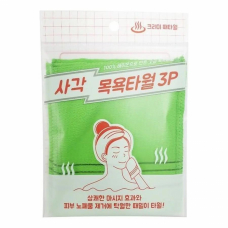 Sung Bo Cleamy Viscose Squared Bath Towel Мочалка (13,5х15) 1pcs