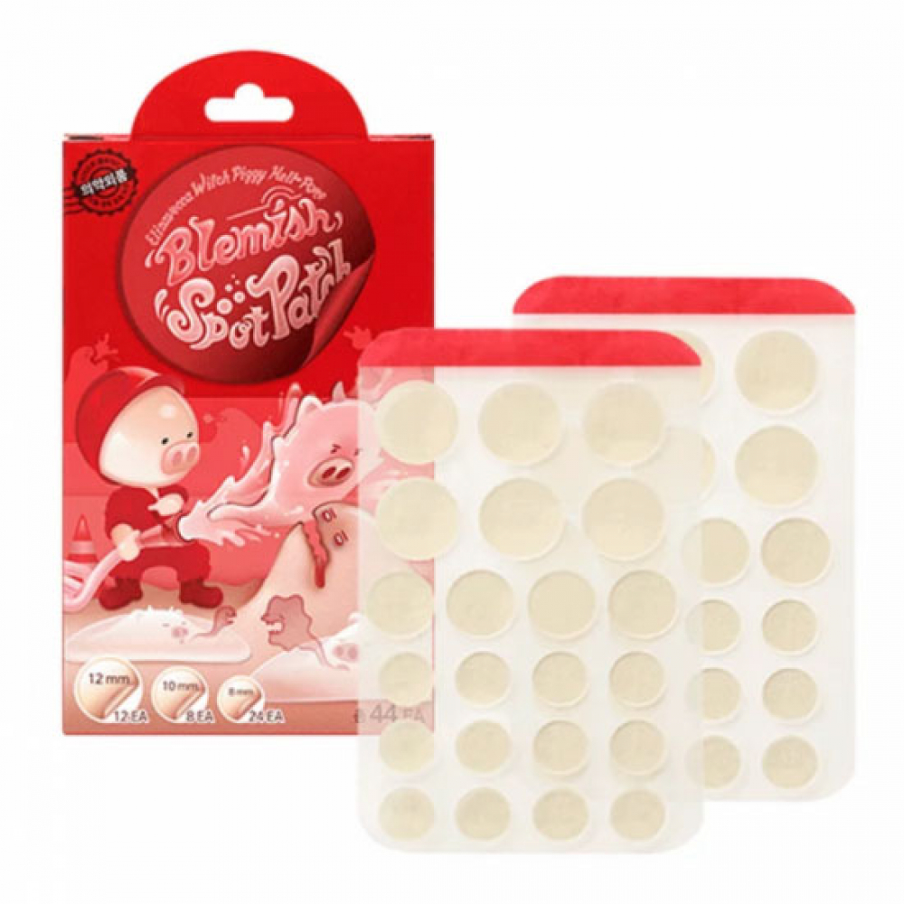 Патчи для точечного применения Elizavecca Witch Piggy Hell-Pore Blemish Spot Patch 44 pieces
