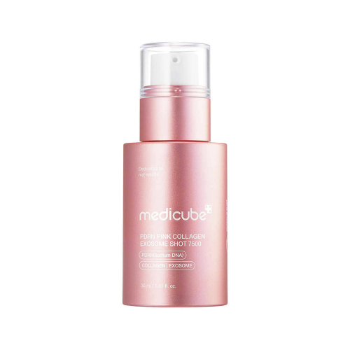 MEDICUBE PDRN Pink Collagen Exosome Shot Serum 7500 Сыворотка омолаживающая с микроиглами 30ml