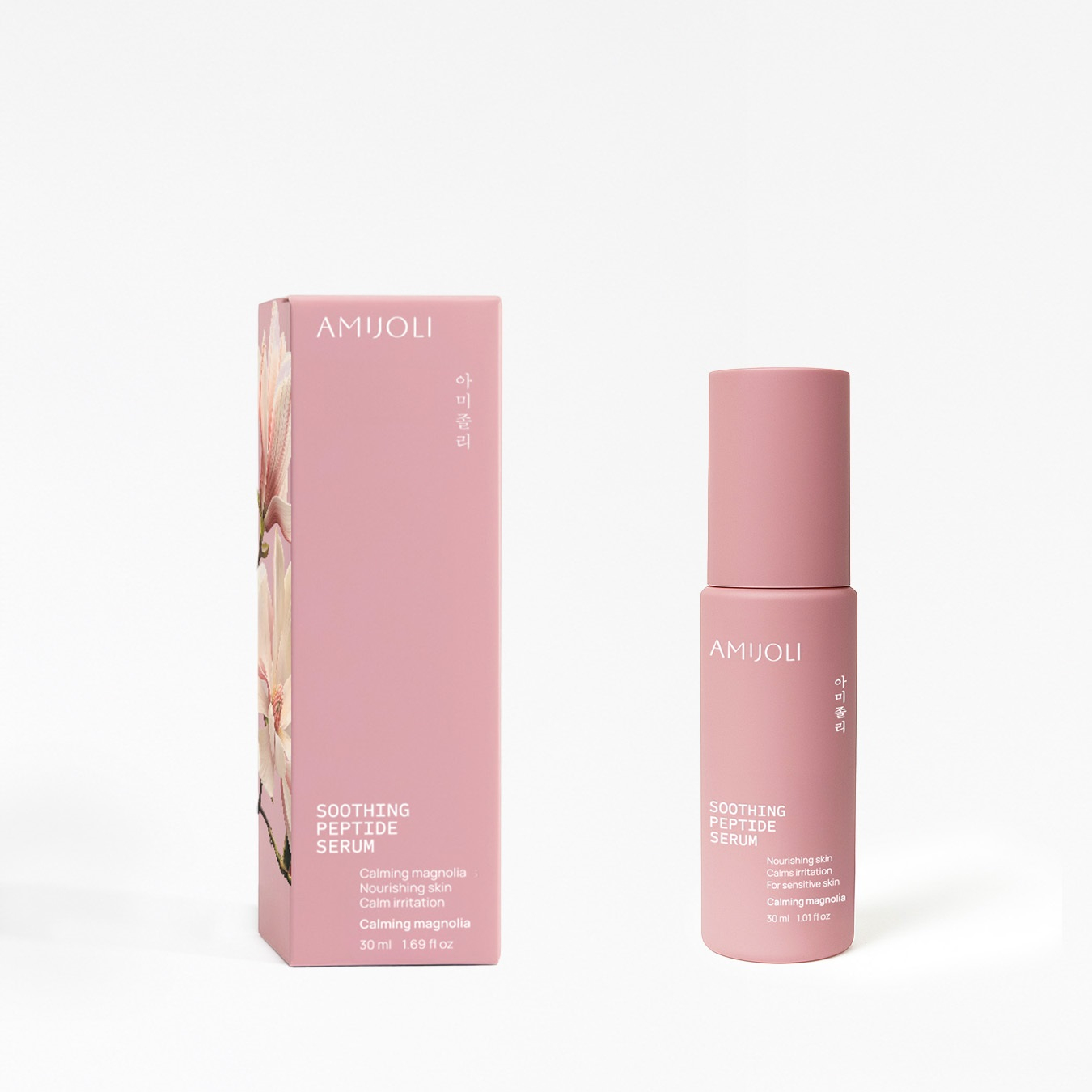 AMIJOLI Soothing Peptide Serum Calming Magnolia Успокаивающая сыворотка с пептидом анти-стресс и экстрактом магнолии 30ml