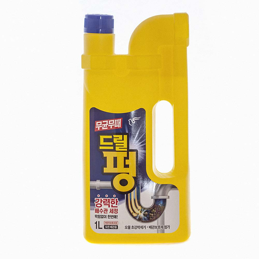 Средство для чистки труб и устранения засоров Pigeon Drill Pung For Drainage 1000ml