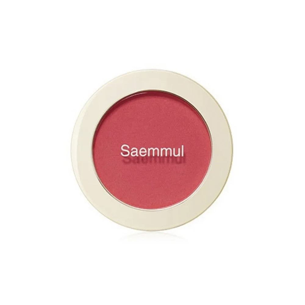 THE SAEM Saemmul Single Blusher PK01 Bubblegum pink Румяна компактные 5g