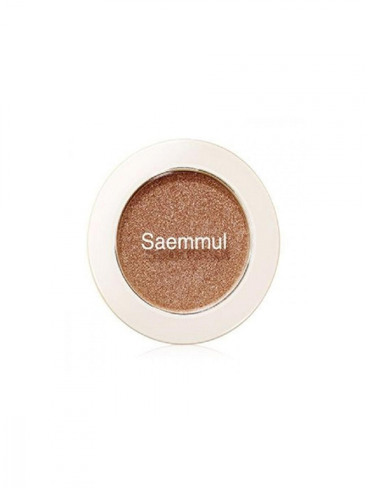 Тени для век мерцающие The Saem Saemmul Single Shadow Shimmer №BR05 2g