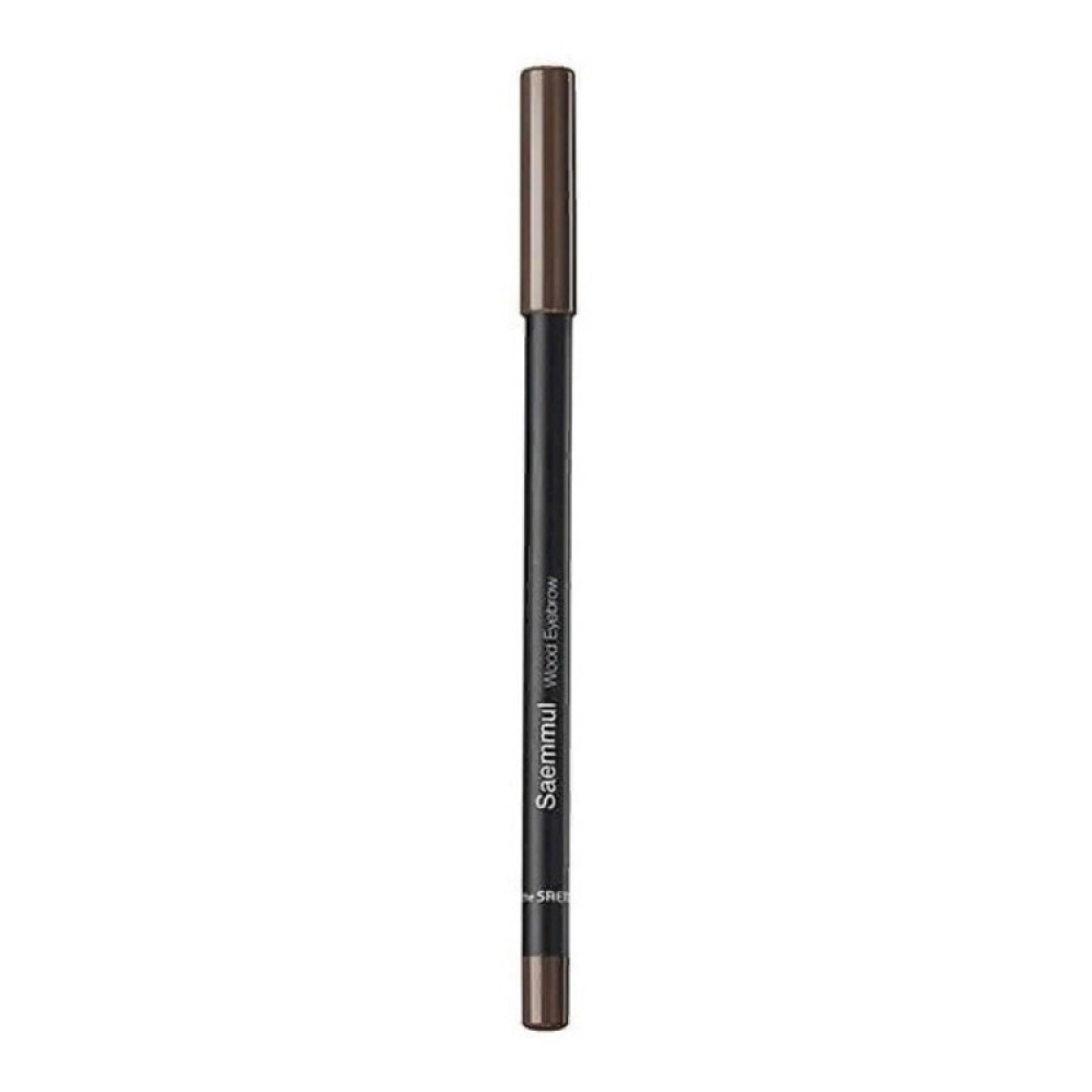 Карандаш для глаз и бровей the SAEM Saemmul Wood Eyebrow №02 Grey Brown 0.2g
