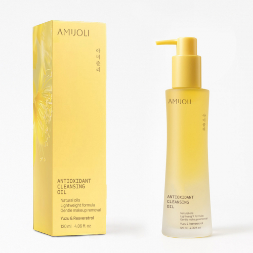 Amijoli Yuzu & Resveratrol Balancing Cleansing Oil Гидрофильное масло для снятие макияжа с экстрактом юдзу и ресвератролом 120ml