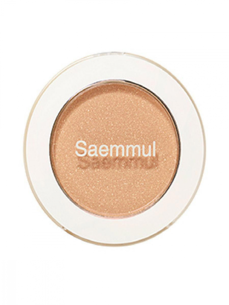 Тени для век мерцающие The Saem Saemmul Single Shadow Shimmer №BE06 Lonely Beige 2g