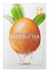Маска тканевая с экстрактом масла ши the SAEM Natural Shea Butter Mask Sheet 21ml
