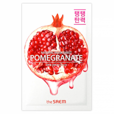 Маска тканевая с экстрактом граната the SAEM Natural Pomegranate Mask Sheet 21ml