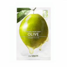 Маска тканевая с экстрактом оливы the SAEM Natural Olive Mask Sheet 21ml