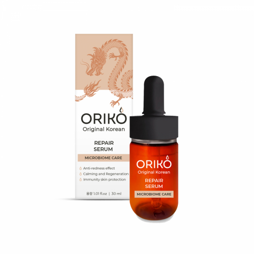 ORIKO Repair serum Microbiome care Сыворотка для лица, восстанавливающая микробиом кожи 30мл
