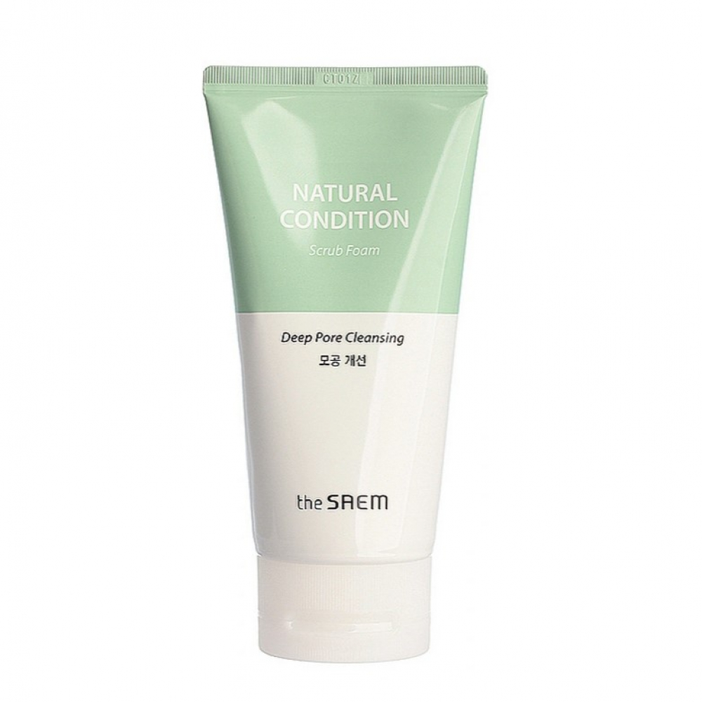 Пенка-скраб для лица the SAEM Natural Condition Scrub Foam Deep Pore Cleansing 150ml